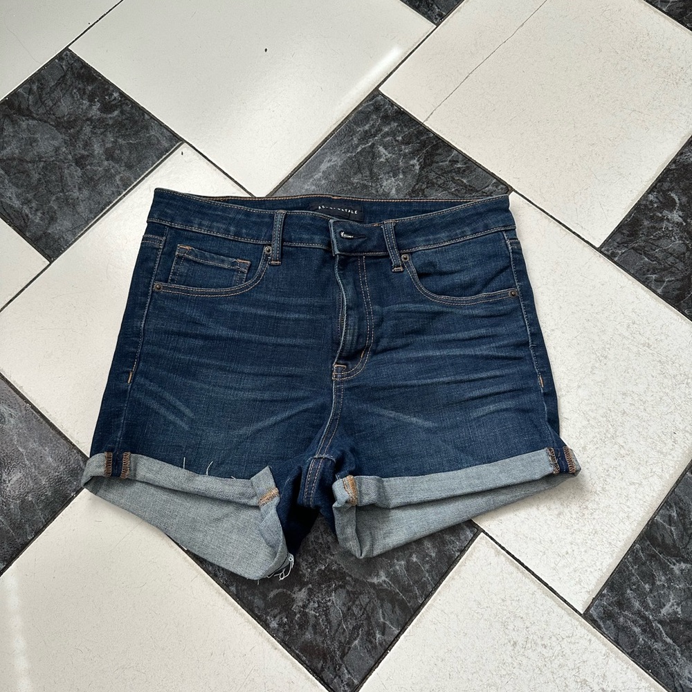 Aeropostale Dark Blue Jean Shorts